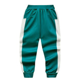 Customized Kids Calamarii Games 2 Costume Korea Boys Girls Green Sportswear Sweatshirt X456 O230 for Team Carnival Party Outfits