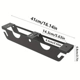 Angle Grinder Holder -2/3 Bay with Cord Hanger, Wall mount Bracket for Cutters Polishers, Garage and Workspace