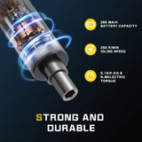CreationSpace Cordless Electric Screwdriver Set 3 Torque Settings 29/42  in 1 Precision Screwdriver for Phones Watches Repair