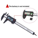 150mm 100mm Electronic Digital Caliper Carbon Fiber Dial Vernier Caliper Gauge Micrometer Measuring Tool Digital Ruler