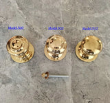 European Style Brass Copper Home Hall Door Gate Hollow Knob Handle PB Pomo Puerta De Entrada