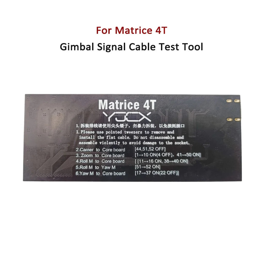 AD28 Pro Gimbal Motor Test Tool for Matrice 4T 4E Yaw Roll Pitch Axis Motors Tester Signal Cable for Matrice 4 Repair Parts