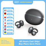 QCY Crossky C50 Open Ear Wireless Earbuds Bluetooth 6.0 Comfort Clip On Sports Earphone 4 Mic AI Clear Call Bass Boost Headphone