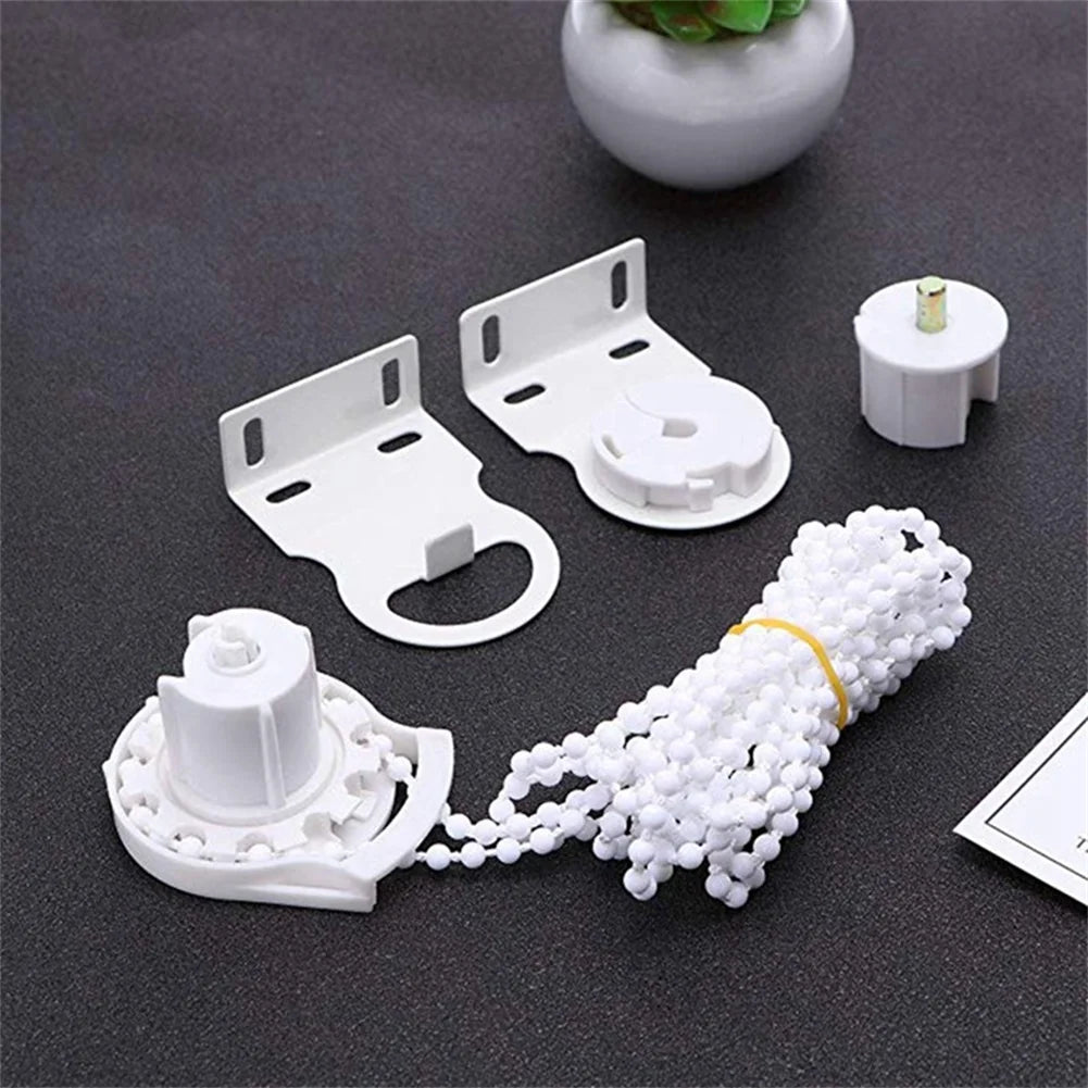 Roller Blind Bracket Curtains Rolling Shutter Chain Roller Blind Repair Kit Include Clutch Bracket Curtain Installation Parts