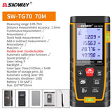 SNDWAY Laser Distance Meter Digital Range Finder 100m 70m 50m Rangefinder Trena Lazer Tape Measure Ruler Roulette Measurer Tool