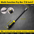 Multi-Function Long Pry Bar 8 12 18 24 inch Motorcycle Tire Crowbar St UK