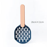 New pet litter shovel Candy color high appearance horizontal handle cat toilet shovel poop pickup Cat cleaning supplies