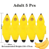 Child/Adult Banana Cosplay Halloween Christmas  Costumes Performance Costume Fruit Banana Costume Performance  Costume