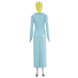 Halloween 2024 Adult The Simposons Maggie Simpson Costume Female Pink Selma Dress Outfits Women's Partty Bouvier Simpson Cosplay