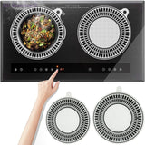 {Summer2} 22/24cm Heat-resistant Silicone Induction Protect Mat Cooktop Anti-Scratch Pad For Induction Stove Air Fryer Liners