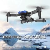E99 K3 pro HD 4K Drone Camera Foldable Mini RC Helicopter with High Hold Mode WiFi Aerial Photography Quadcopter Toy for Ages