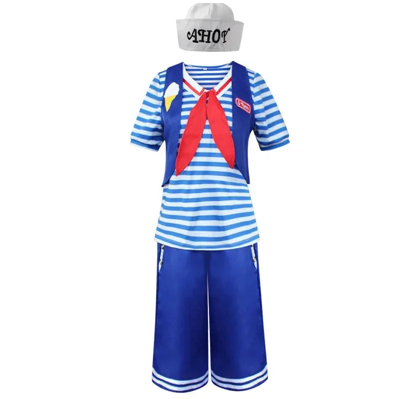 Halloween Cosplay Uniforms Navy Uniform Cosplay Robin Scoops Ahoy Cosplay Halloween Costume Uniform Fancy Dress