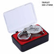 10-30X Pocket Loupe Magnifier Jewelry Magnifying Glass Foldable Diamon UK