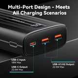KUULAA 20000mAh portable power bank 5W fast charging