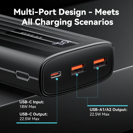 KUULAA 20000mAh portable power bank 5W fast charging