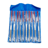 10Pcs Diamond Needle File Set 3x140mm Mini Needle File Kit For Stone Glass Metal Carving Craft Hand Tools Needle File Set