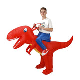 Adult Unicorn Dinosaur Rabbit Inflatable Costumes Animal Role-playing Outfits Halloween Party Performance Wear Fesival Garment