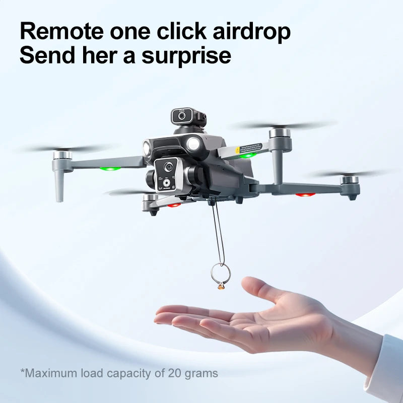 2026 K19 MAX GPS Drone Fishing Air Drop Automatic Turnaround 5G Screen Obstacle Avoidance Drone Professional Camera FPV Dron