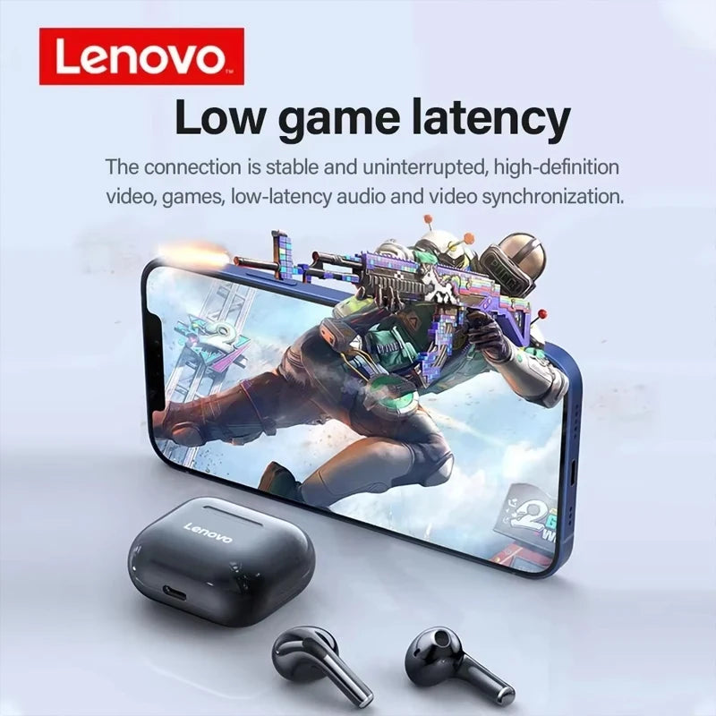 Original Lenovo LP40 TWS Bluetooth5.4 Earphones Wireless Headphones Touch Control Sport Headset Stereo Earbuds For Phone Android