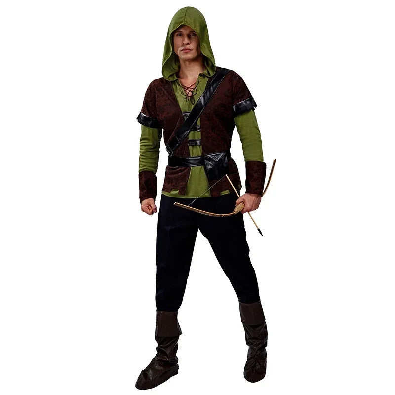3 style Adult Peter Pan Men Pirate Cosplay Halloween Forest prince Costume Masquerade Christmas Jungle Hunter Indians huntsman