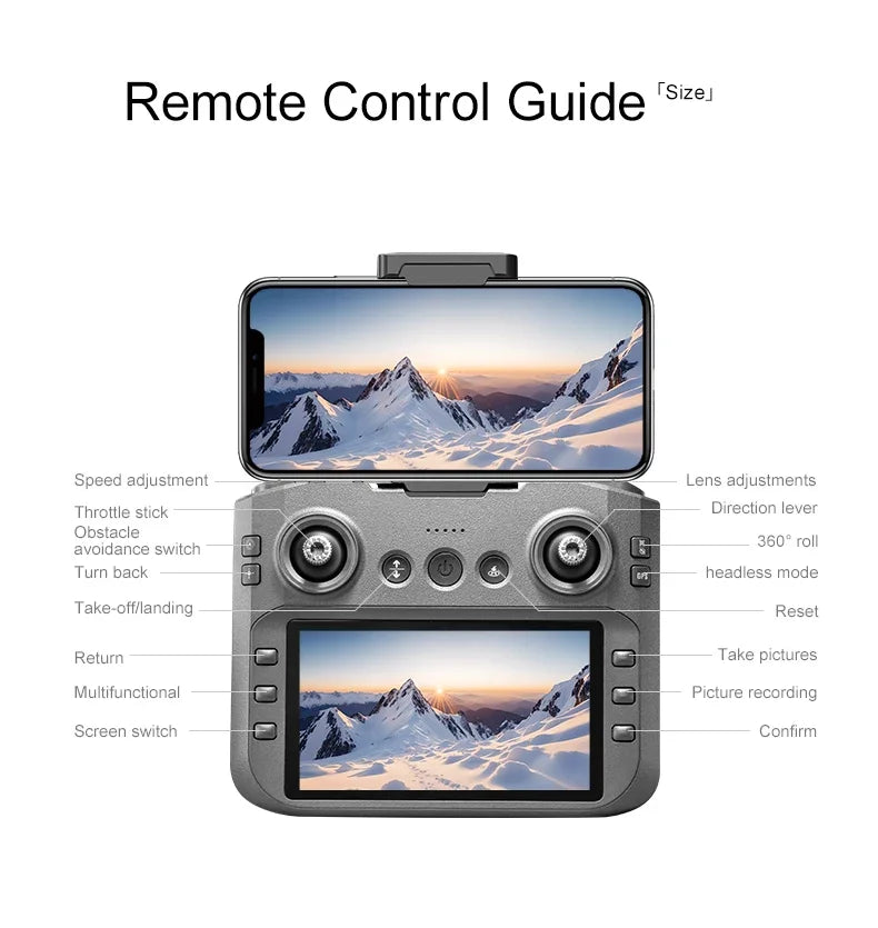 Lenovo  A14Pro max GPS Drone 4K Professional Dual Camera Dron Brushless Motor WIFI FPV Foldable RC Quadcopter Helicopter Toys