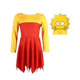 Cy2025 Complete Simpson Anime Cosplay Set, Stage Performance, Parent-Child