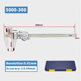 SHAHE Hardened Stainless Steel Digital Caliper Electronic Vernier Caliper Micrometer Measuring Tools