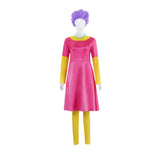 Halloween 2024 Adult The Simposons Maggie Simpson Costume Female Pink Selma Dress Outfits Women's Partty Bouvier Simpson Cosplay