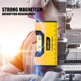 Deli 100mm Portable Magnetic Pocket Level High-precision Aluminum Structure Spirit Bubble Level Horizontal Level