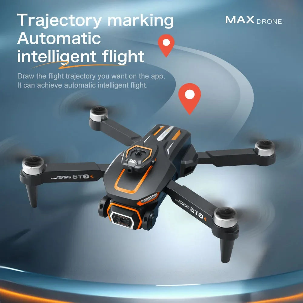 Lenovo GT5 Mini Drone 4K Professional 8K HD Camera RC with screen Brushless Optical flow Quadcopter Obstacle Avoidance toy