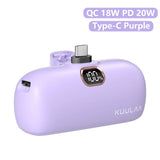 KUULAA 5000mAh portable power bank