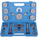 22Pcs Universal Car Disc Brake Caliper Rewind Back Brake Piston Compressor Tool Kit Set For Audi BMW Ford Garage Repair Tools