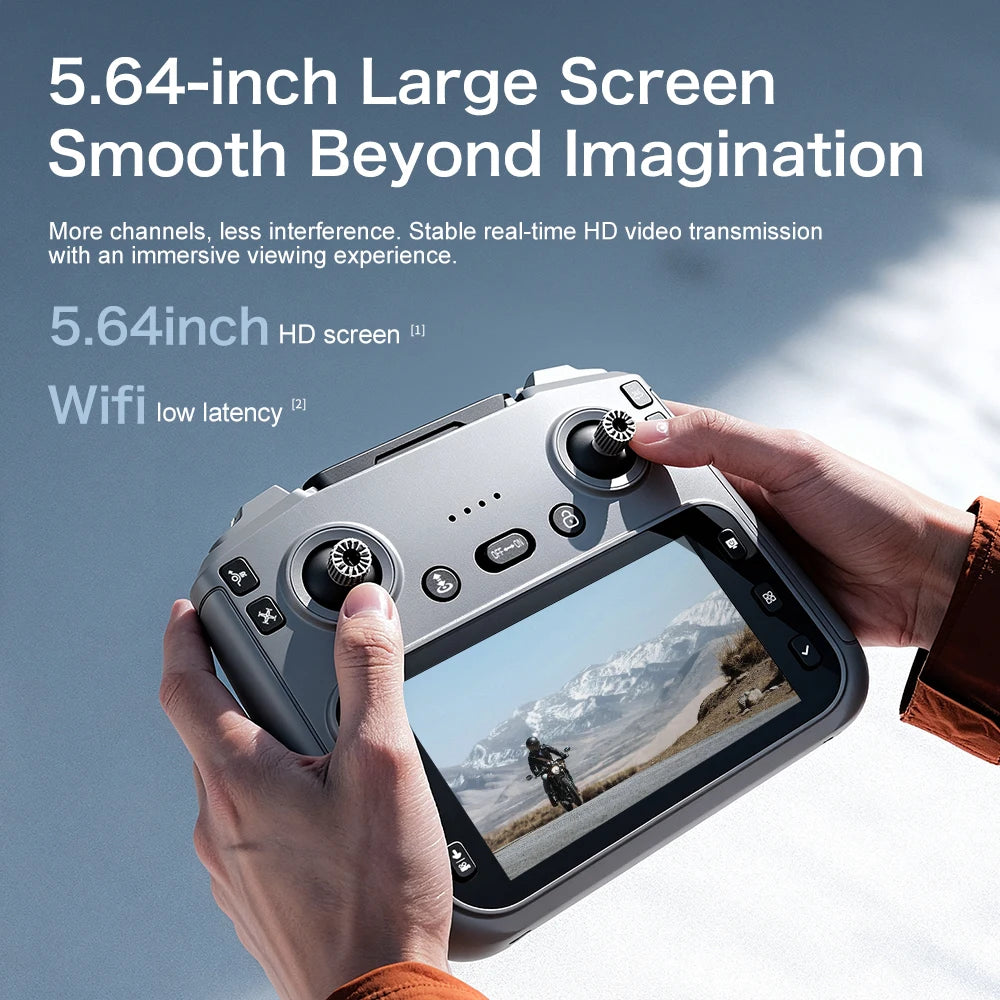 Lenovo Original GT50 Drone 8K HD Dual Camer With Photoable screen RC Brushless Motors Obstacle Avoidance Foldable Quadcopter toy