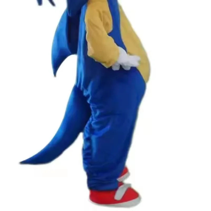 Cartoon Sonics Cosplay Furry Cute Hedgehog Mascot Costume Animal Carnival Stage Show Perform Props Birthday Gifts For Child