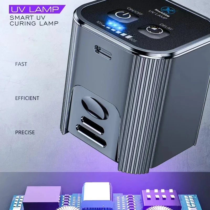 Mini LED UV Curing Gel Curing Lights UV Glue Dryer USB Light for Phone Screen Car Glass Repair Resin Curing Special