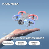 Hot K100 MAX Mini Drone Professional 4K HD Dual Camera Fpv Screen Optical Flow Drone Toys Quadcopter Brushless Dron Toy Gift New