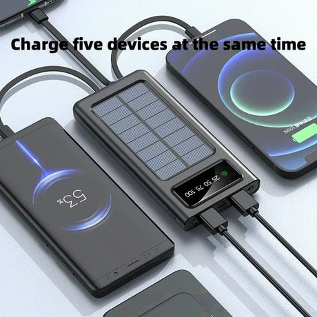 200000mAh portable power bank 4W fast charging