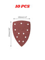 10/20/40 PCS 11Holes Mouse 40- Grits Paper Detail Sanding Sander Sande UK