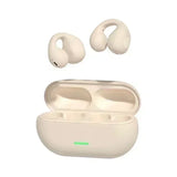TWS Bluetooth Headset 5.3 Wireless Air Conduction Headphones Clip Ear Music Noise Canceling HD Call Sports Gaming Earphone