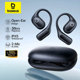 Baseus Eli 2i Fit Open-Ear Earphones True Wireless Bluetooth 6.0 Ear Hooks Headphones IPX5 Waterproof Sports Earbuds Bass Boost