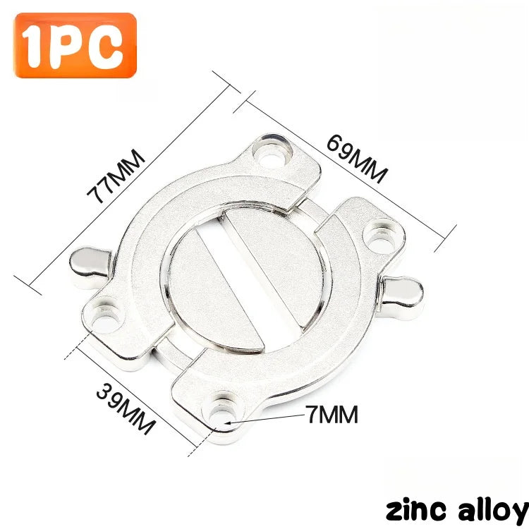 2pcs Tabletop Connector Folding Table Buckles Desk Supporting Folding Hinge Desktop Combination Wood Board Splicing Fasteners