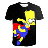 The Simpsons Homer 3d Print T-Shirt Bart Simpson House Clothing Homer Simpsons Costume Men/women Family t-Shirt