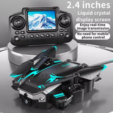 Hot 2026 S6 Drone Profesional New 8k 4K HD Camera Optical Flow 5G Control Screen Obstacle Avoidance Quadcopter APRON Kid Gift