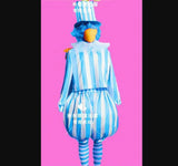 Clown Cosplay Costume Role Playing Team Tour Performance Clothes Carnival Party Amusement Park Rave Outfit Dancer Stage Wear
