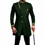 New Casual Men's Suit Slim Two-piece Set Costume Homme Suits for Costume Homme Pour Mariage Terno Masculino Completo