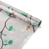 2/3m Flower Window Film Vinyl Opaque Glass Film Privacy Protection Glass 3D Stickers Stained Window Glass Films Home Decoration