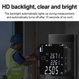 Portable Handheld Laser Rangefinder Tool (USB rechargeable) 40M/60M Mini Intelligent Laser Rangefinder Measuring infrared rangef