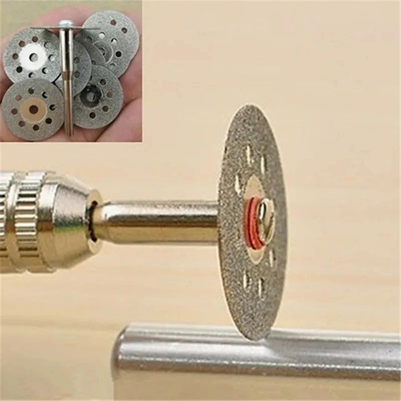 12Pcs/set 22mm Hss Cutting Disc Circular Saw Blade Metal Cut Off Abrasive Tools For Dremel Rotary Tool cutting blade