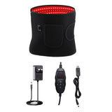 Red and Infrared Light Therapy Belt 660nm 850nm with 210 LEDs for Body Back Waist Wrap with Timer