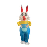 Adult Unicorn Dinosaur Rabbit Inflatable Costumes Animal Role-playing Outfits Halloween Party Performance Wear Fesival Garment